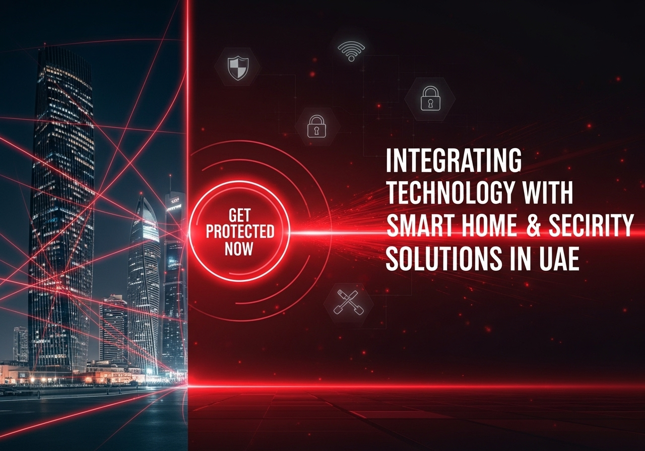 Integrating Technology with Smart Home & Security Solutions in UAE | ONE TOUCH OPERATION